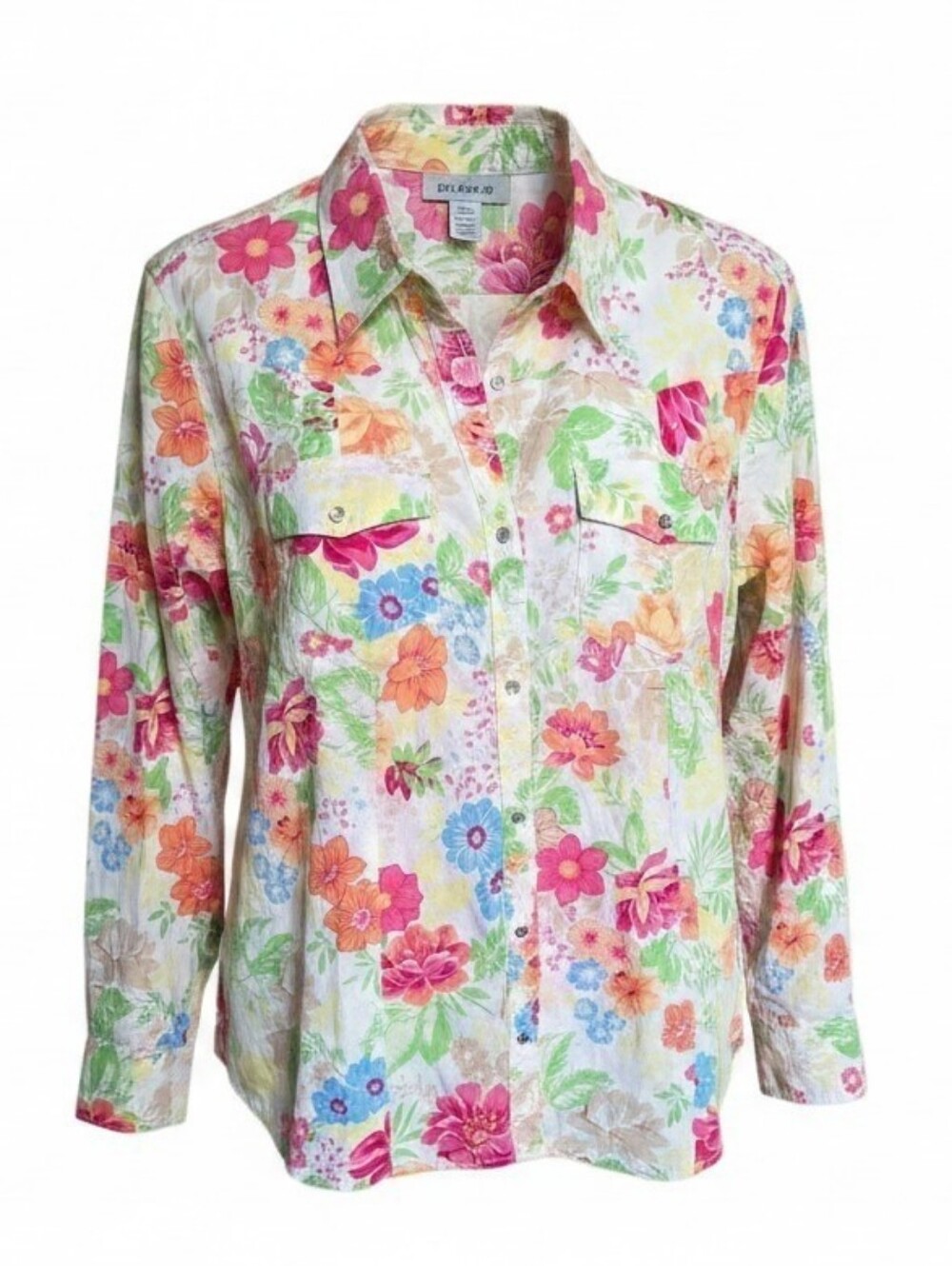 🔴Izod Floral Button-Up Shirt